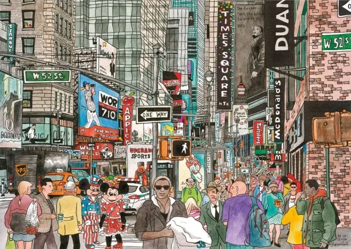 Puzzel Broadway 1000 stukjes