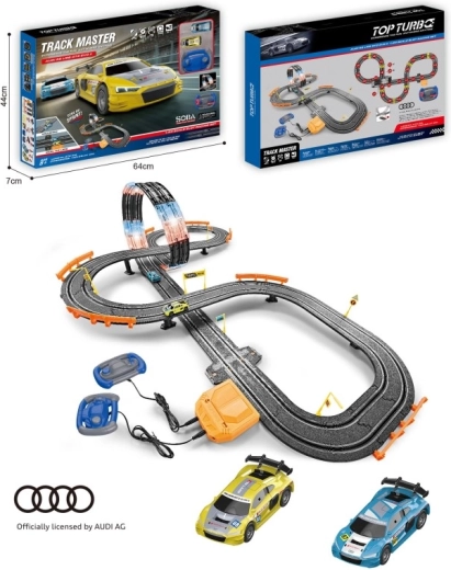 Audi racebaan op batterijen 140 × 88 cm
