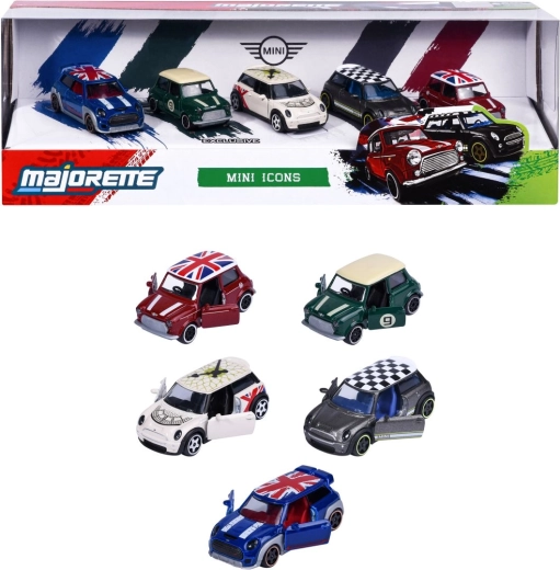 Majorette MINI-modelauto's - 5 stuks