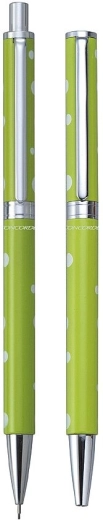 Cadeauset balpen en vulpotlood CONCORDE Bolero – groene behuizing