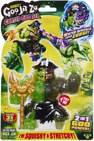 Goo Jit Zu Smash Strikers rek- en knijpfiguur Rock Jaw
