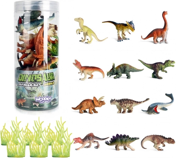 Woopie set dinosaurussen figuren 18 stuks