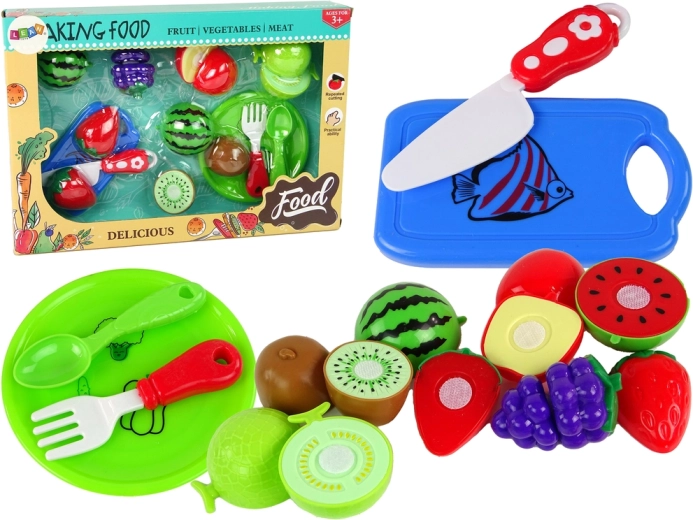 Kinderset fruit en keukengerei