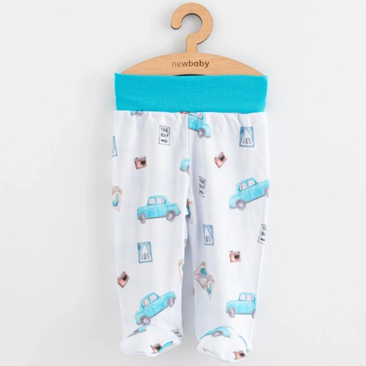 Baby halfhoge broekjes New Baby Classic II Cars, maat 68