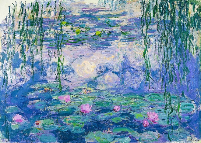 Puzzel Waterlelies van Claude Monet 1000 stukjes