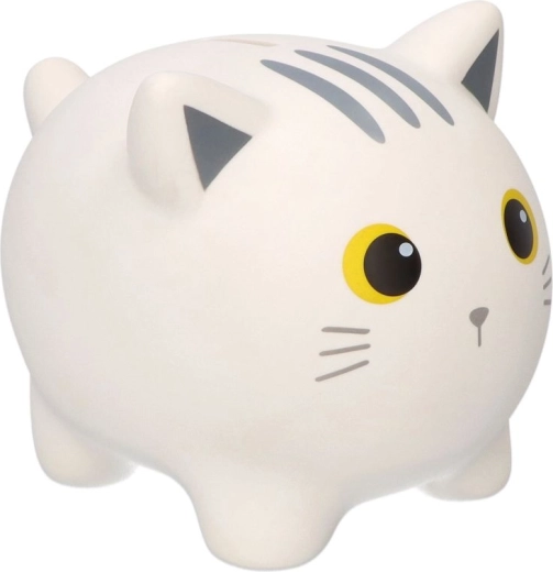 Grote spaarpot witte kat