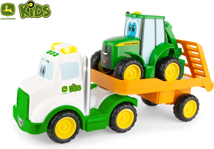 John Deere tractor Johnny met oplegger 37 cm