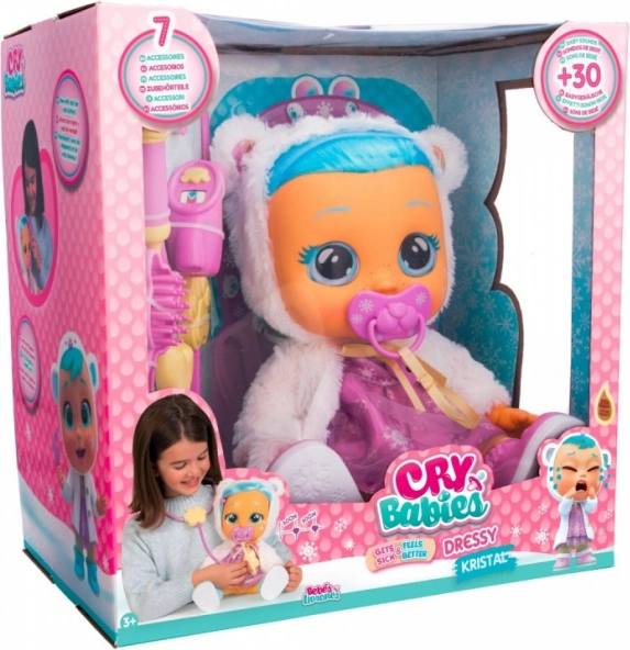 Pop Cry Babies Kristal in elegante outfit