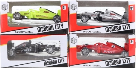Metalen model Formule 13 cm