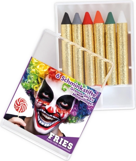 Halloweenpotloden – set van 6 stuks