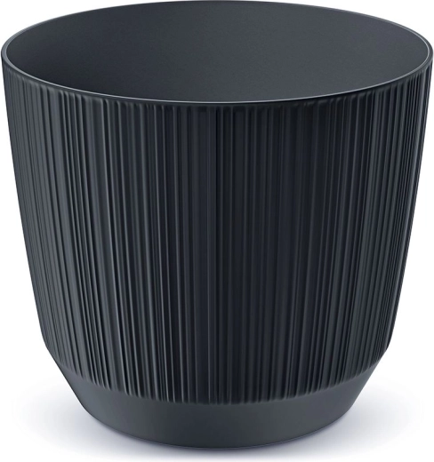 Bloempot Ryfo 12,6 cm antraciet