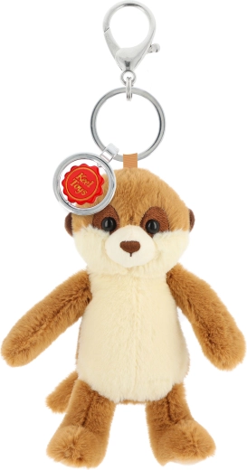 Keeleco sleutelhanger stokstaartje Magische wereld 14 cm