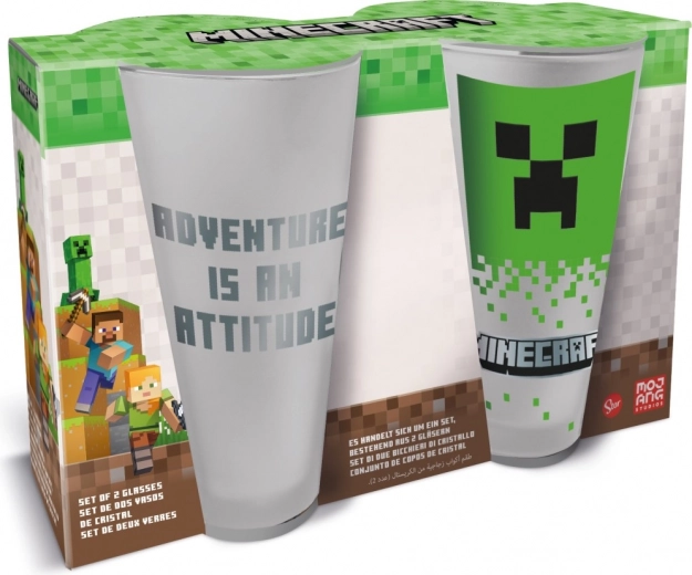 Minecraft glazen set
