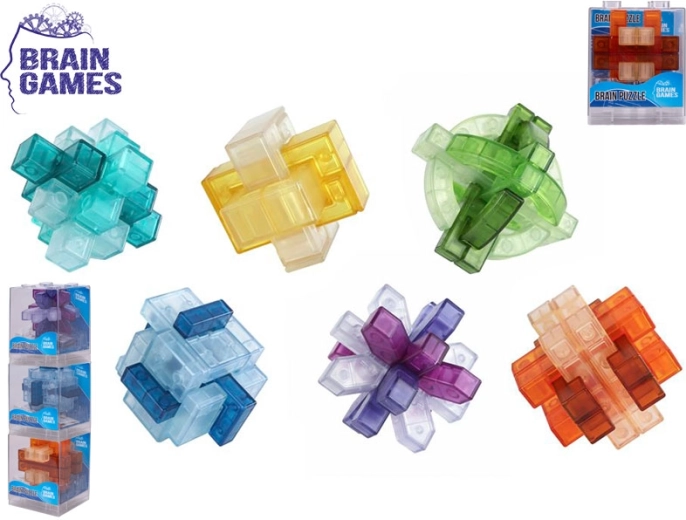 Puzzelkubus Brain Games 7 cm