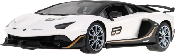 Rc model lamborghini aventador svj 1:14 met stuurwiel-afstandsbediening 2,4 ghz van rastar