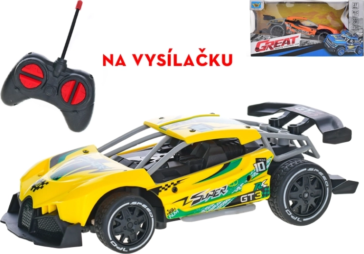 Sportieve RC auto 1:20, 27 MHz, 20 cm