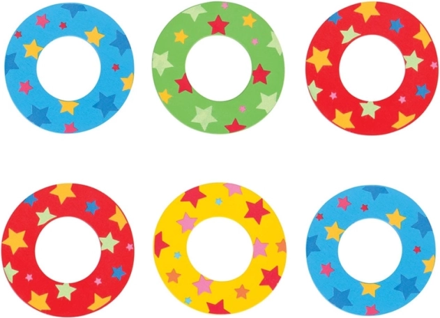 Bigjigs Toys Houten Letter met Sterren - O