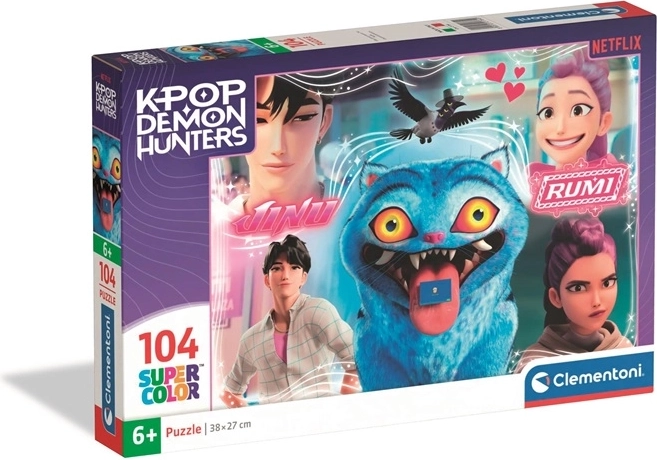 Clementoni puzzel K-Pop Demon Hunters 104 stukjes
