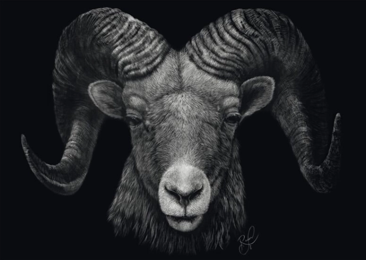 Puzzel Dominantie van de Ram: Belichaming van Vuur 1000 stukjes SCHMIDT