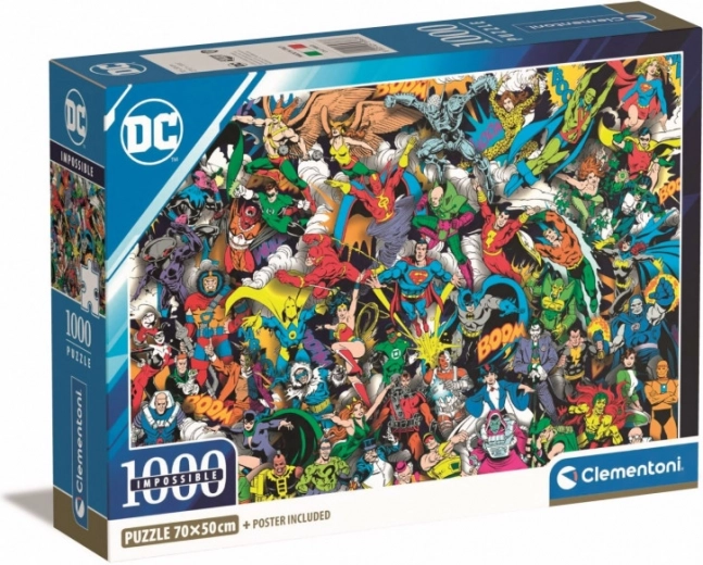 Puzzel 1000 stukjes Impossible DC Comics