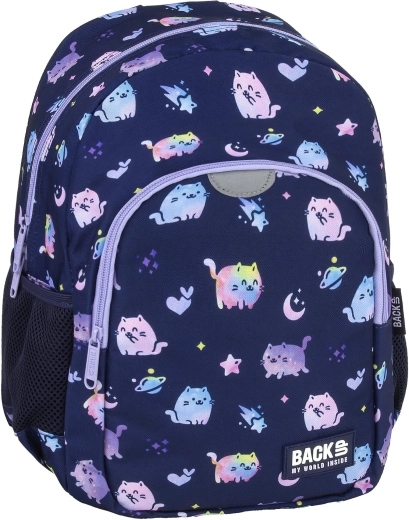Kinder rugzak BackUP Violet Kittens 12 l