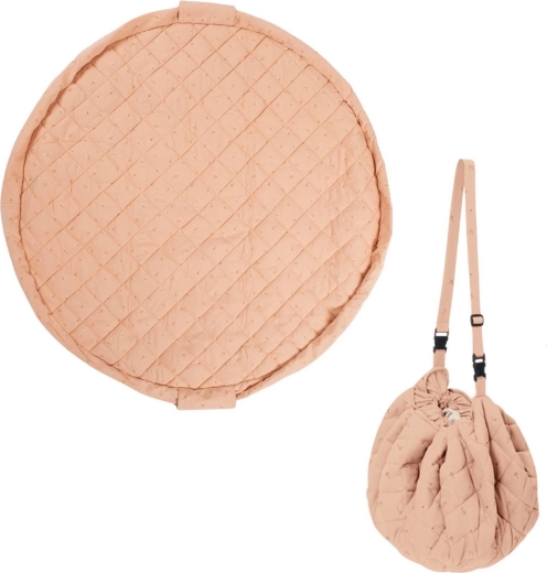 Play&Go Noomad soft speelkleed en speelgoedzak organic fleuri