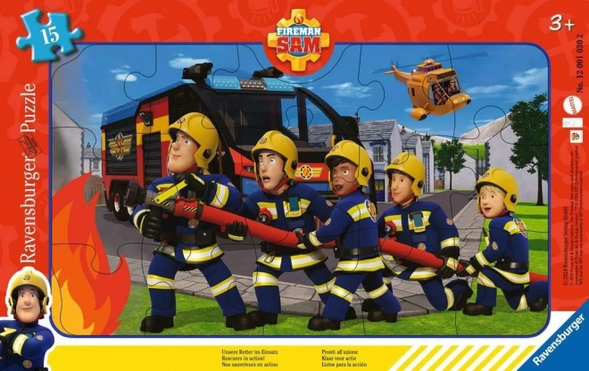 Ravensburger puzzel Brandweerman Sam 15 stukjes