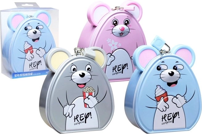 Spaarpot in de vorm van een muisje