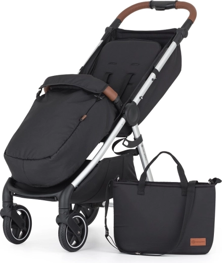 Petite&Mars kinderwagenframe Royal3 zilver