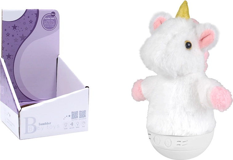Slaaphulp met licht en muziek eenhoorn
