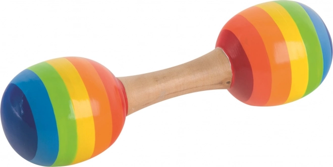 Dubbele houten maracas GOKI – 2 stuks