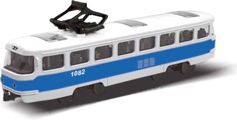 Blauwe tram OV 16 cm