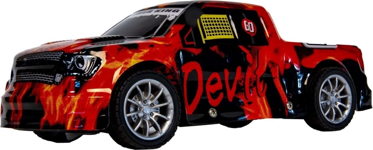 Op afstand bestuurde raceauto Devil, rood - 1 stuk