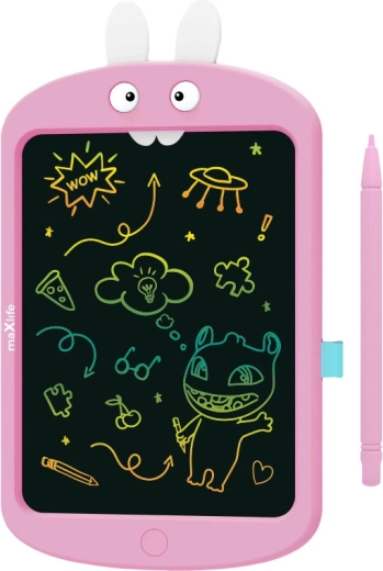 Maxlife Kids MXWB-02 roze kinderschrijfbord