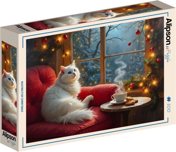Alipson-puzzel Wachten op Kerstmis 500 stukjes