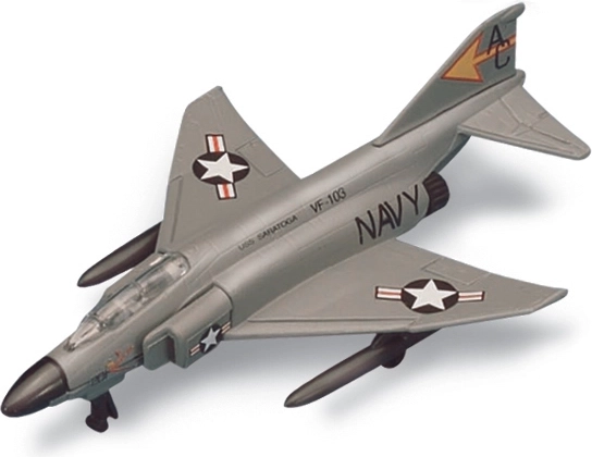 Maisto Fresh Metal Tailwinds F-4 Phantom II matgrijs vliegtuig