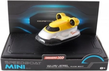 DRIVERO mini RC hovercraft voor water en land – geel