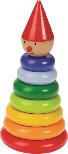 GOKI Houten stapelpuzzel poppetje Nimo