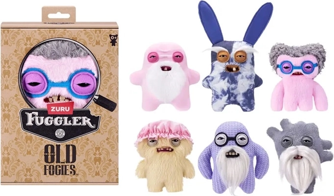 ZURU fuggler old fogies pluchen figuur 23 cm