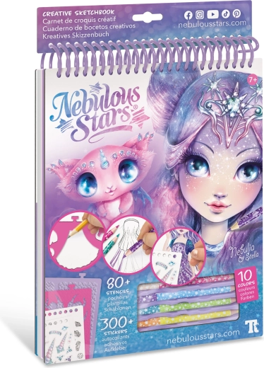 Nebulous Stars creatief schetsboek Nebulia 30 × 22 cm
