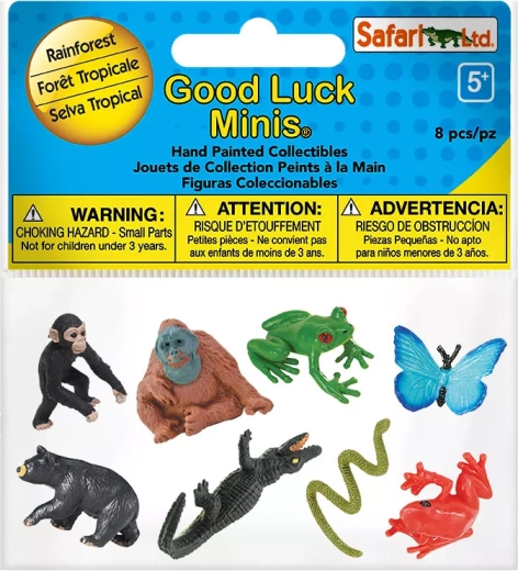 Safari Ltd. Good Luck Minis funpack regenwoud