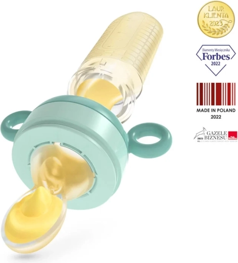 Neno Gusto siliconen voedingsspeen met lepel 2-in-1