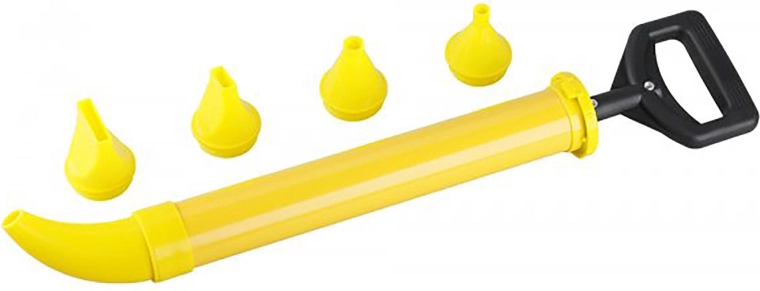 Voegpistool met 5 mondstukken