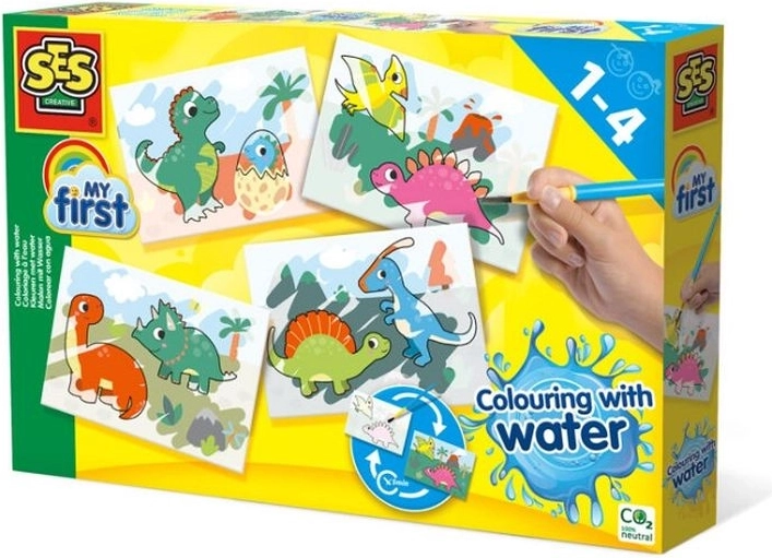 SES Creative My First schilderen met water – dinosaurussen