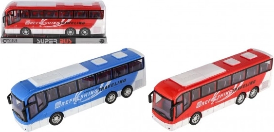 Autobus City plastic model voor kinderen