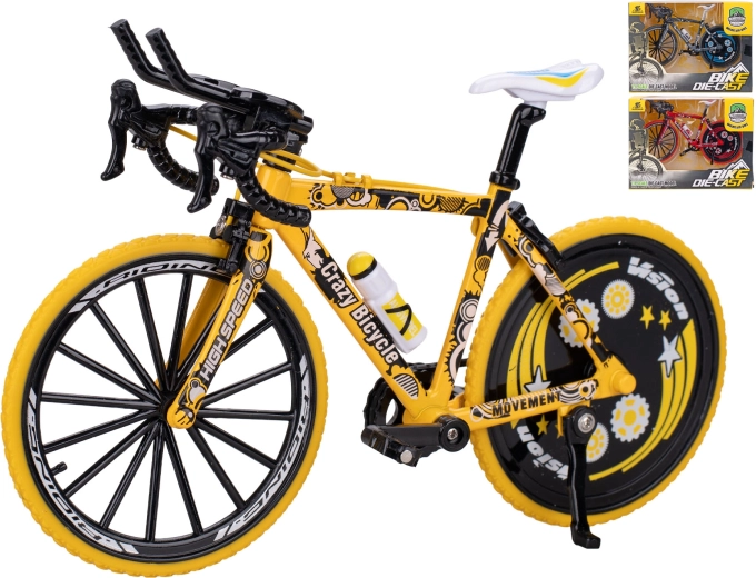 Metalen raceauto met terugtrekmechanisme