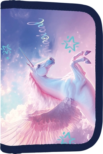 Enkeldeks etui met 2 kleppen Pegas