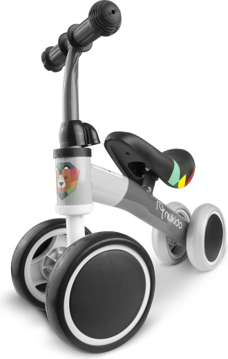 Loopfiets voor peuters met 4 wielen Nukido