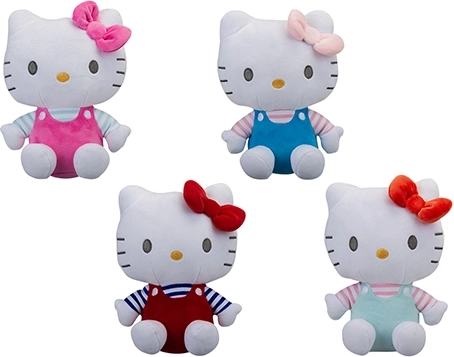 Hello Kitty pluchen knuffel 23 cm - 1 stuk