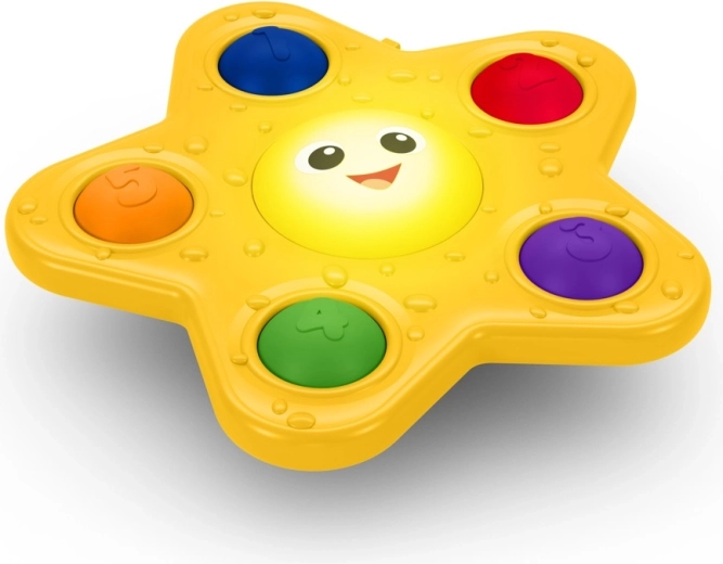 Baby Einstein actieve speelgoed met zuignap Pop & Glow Starfish voor baby’s 6m+